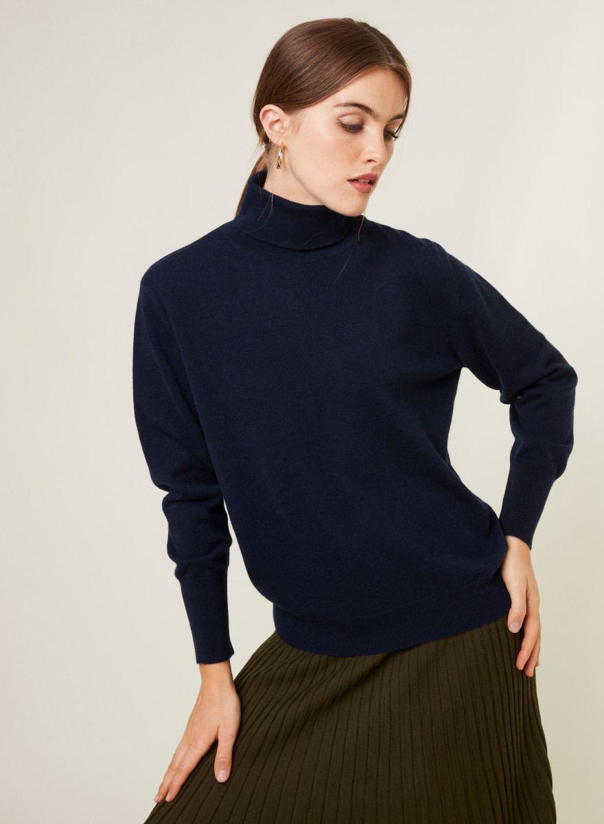 Cashmere turtleneck sweater - Anabelle