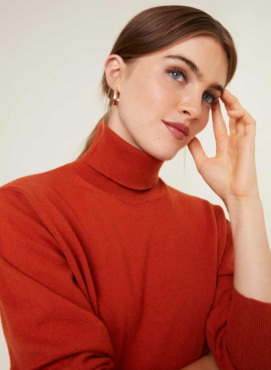 Pull col roulé en cachemire - Anabelle