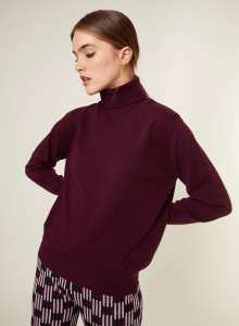 Cashmere turtleneck sweater - Anabelle