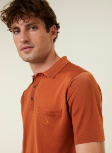 Polo shirt made of Fil lumière Vadim