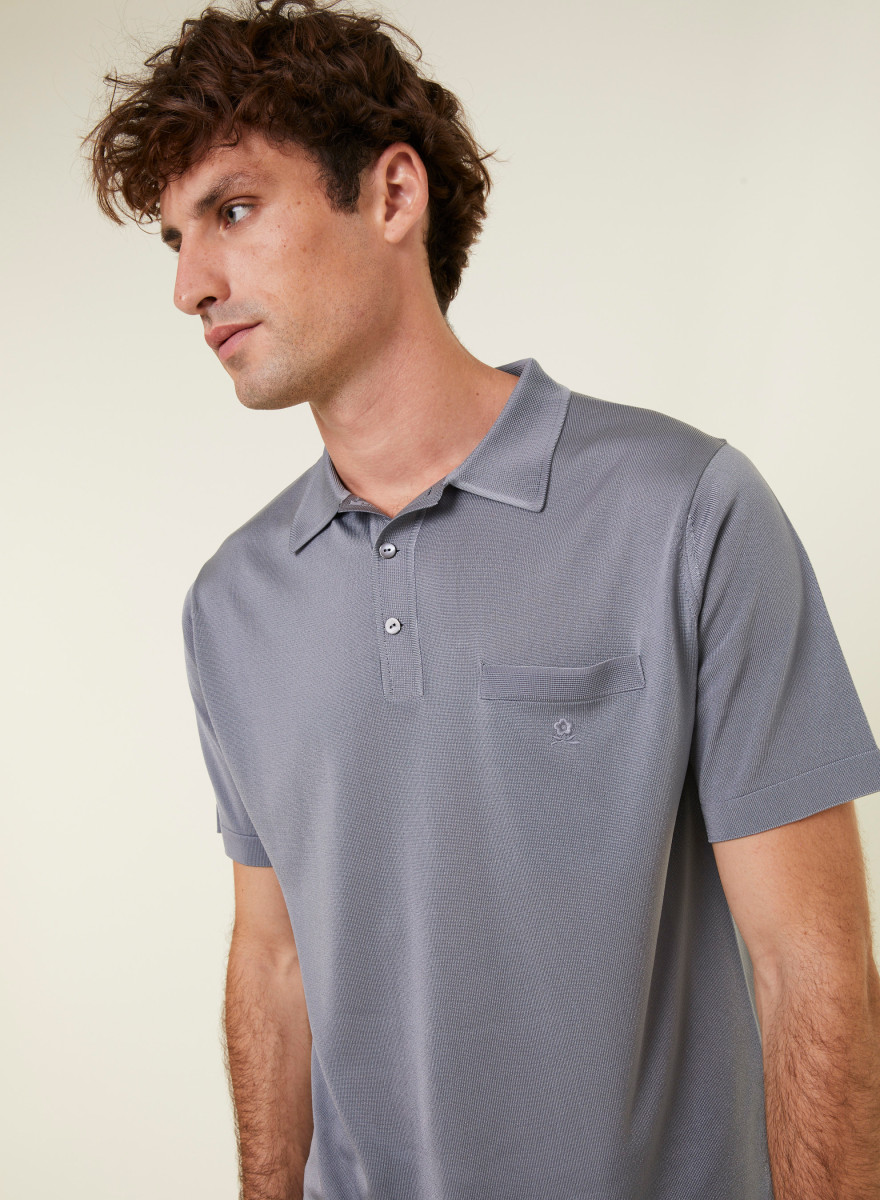 Polo shirt made of Fil lumière - Vadim