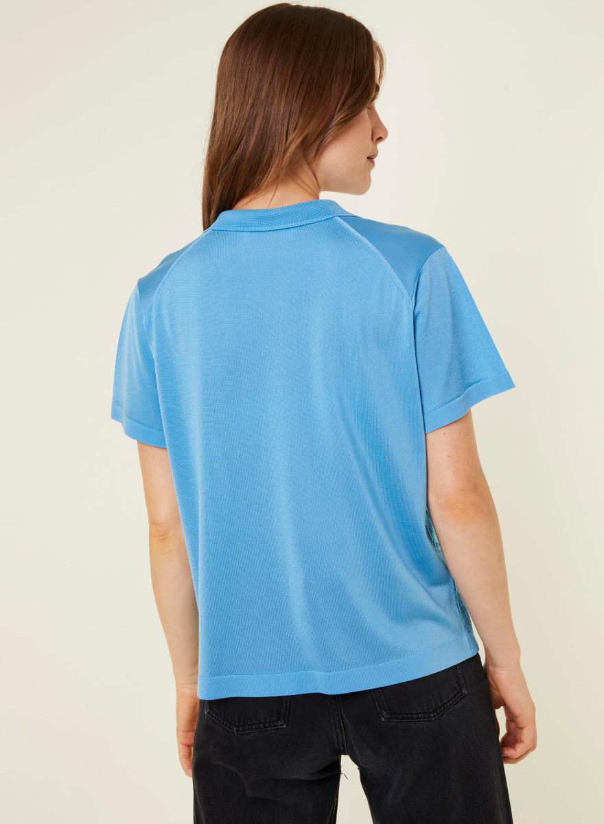 Blusa estampada de manga curta - Eloise