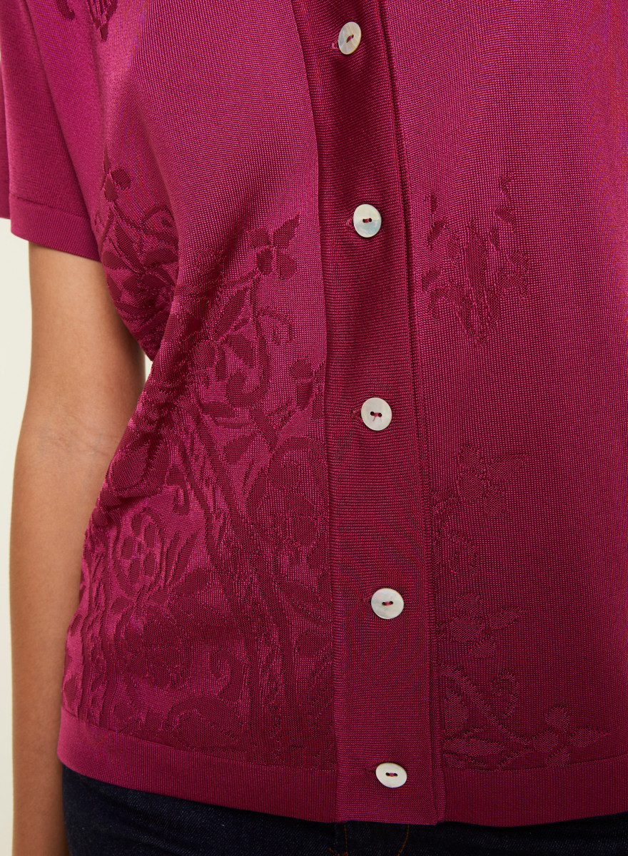 Blusa estampada de manga curta - Eloise