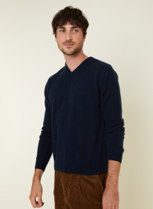Cashmere V-neck sweater - Evann