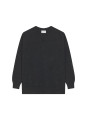 Loose sweater with V-neck slits in cashmere - Alienor