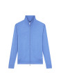 Zipped vest with logo in merino wool - Estian