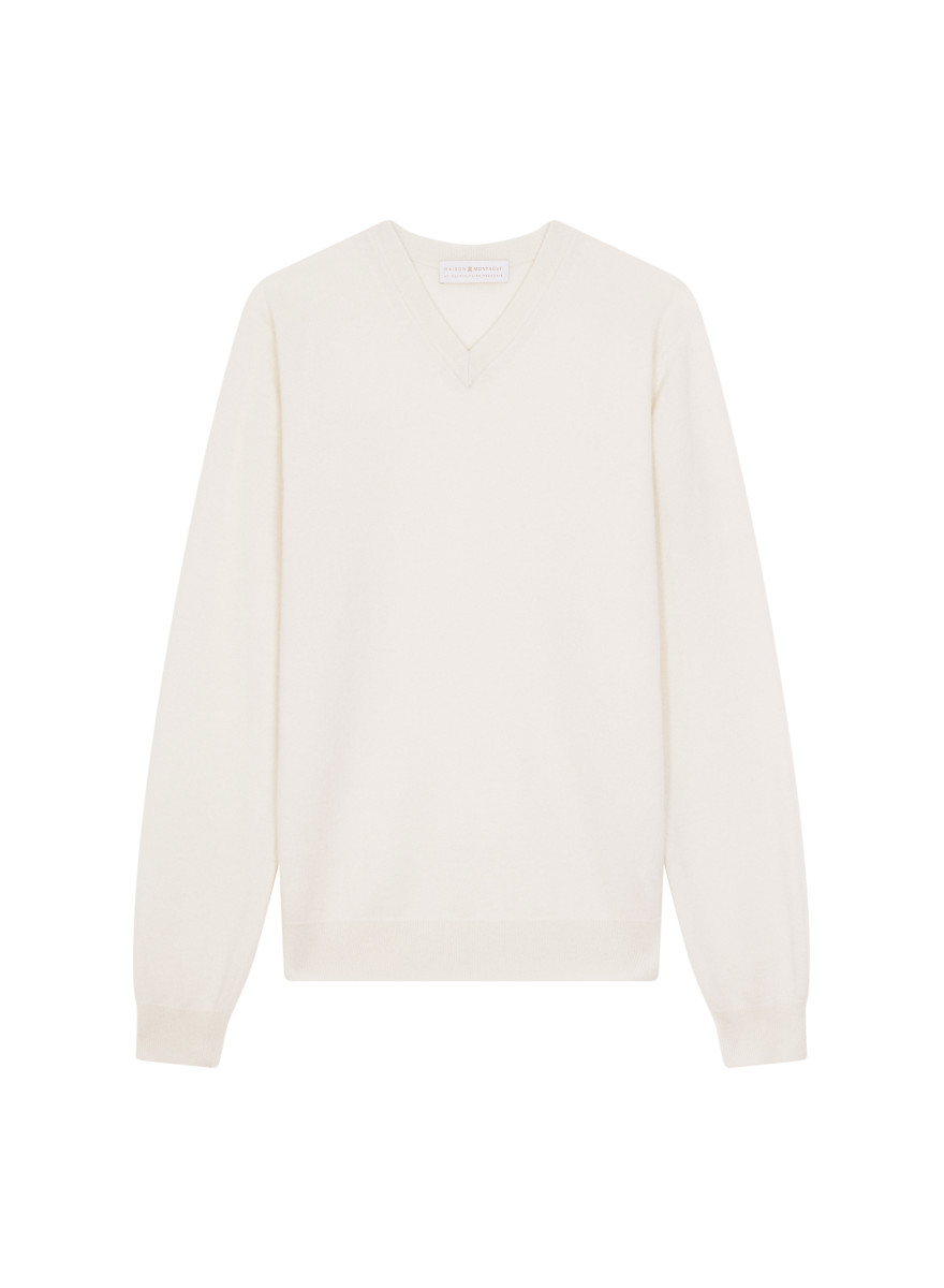 Cashmere V-neck sweater - Evann