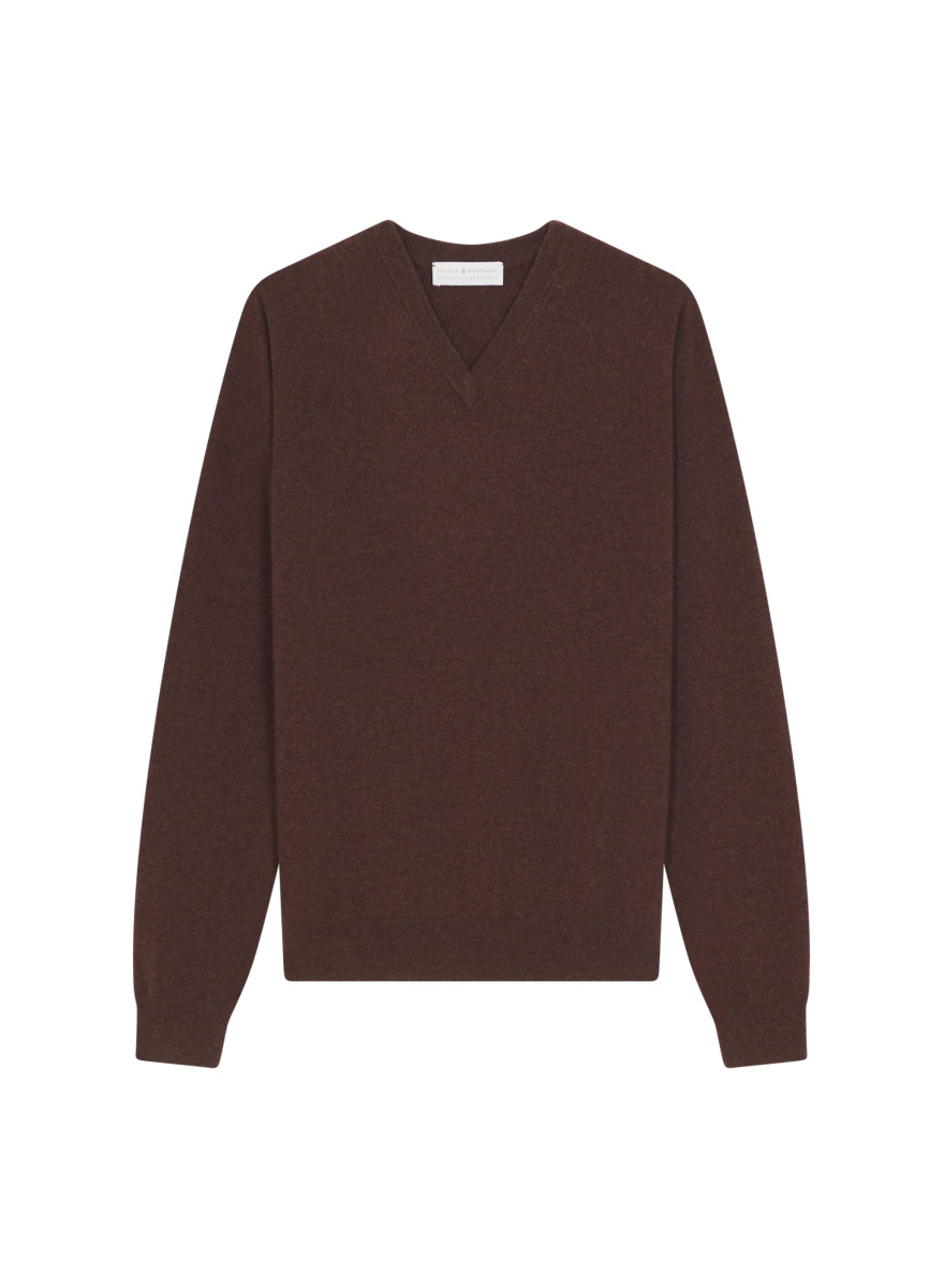 Cashmere V-neck sweater - Evann