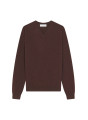 Pull col V en cachemire - Evann 7852 celadon - 94 Vert amande