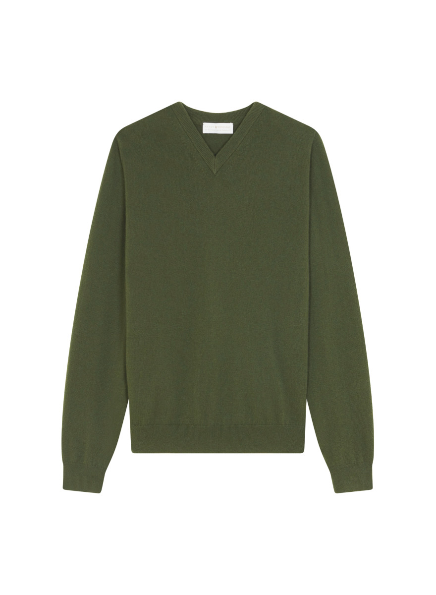 Pull col V en cachemire - Evann