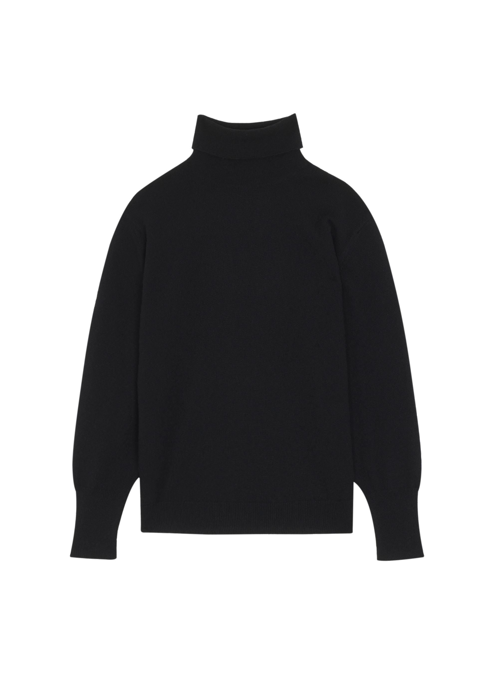 Pull col roulé en cachemire - Anabelle 7841 saphir - 06 Bleu moyen
