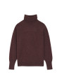 Pull col roulé en cachemire - Anabelle 7841 saphir - 06 Bleu moyen