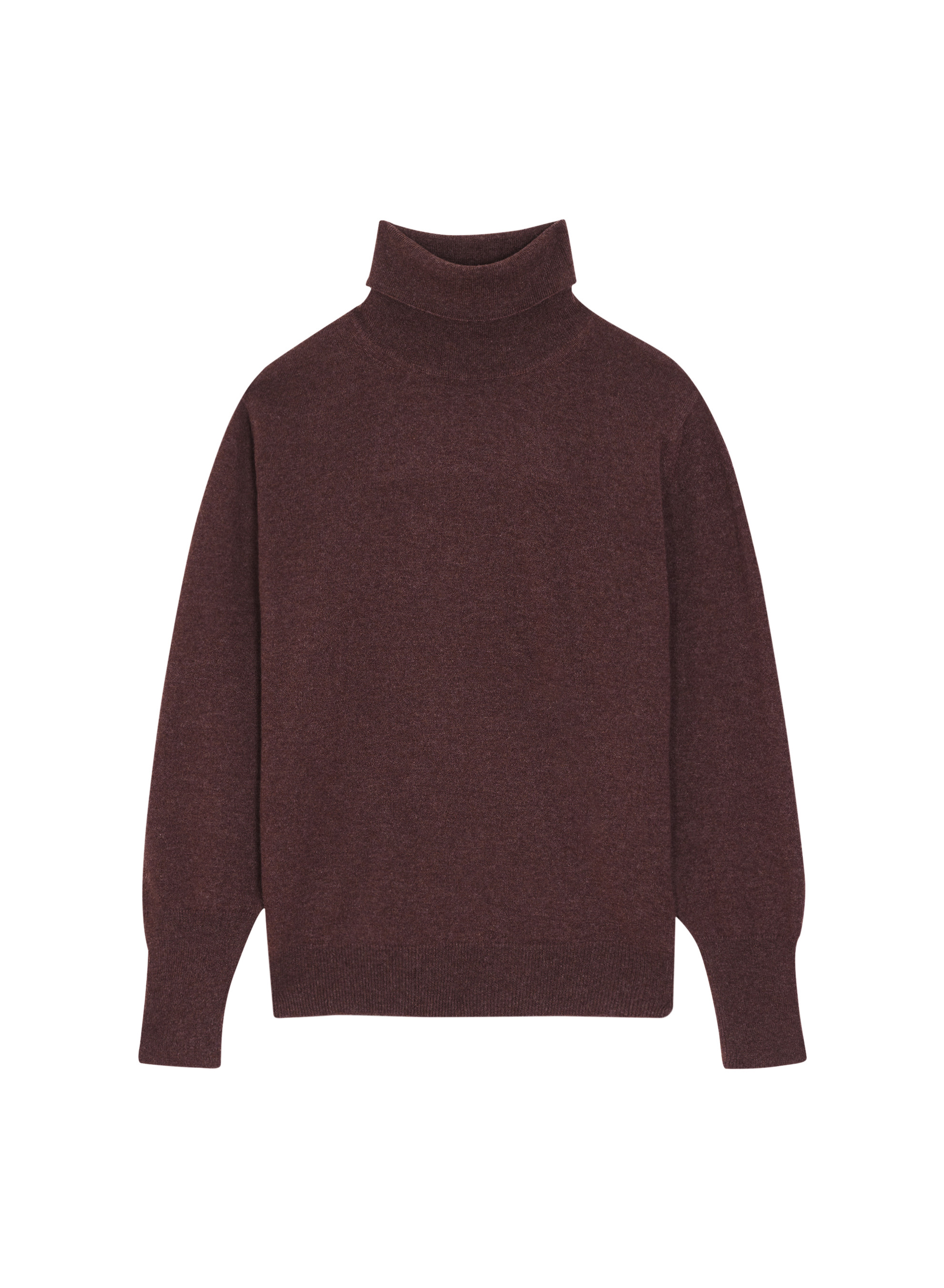 Pull col roulé en cachemire - Anabelle 7841 saphir - 06 Bleu moyen