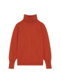 Pull col roulé en cachemire - Anabelle 7841 saphir - 06 Bleu moyen