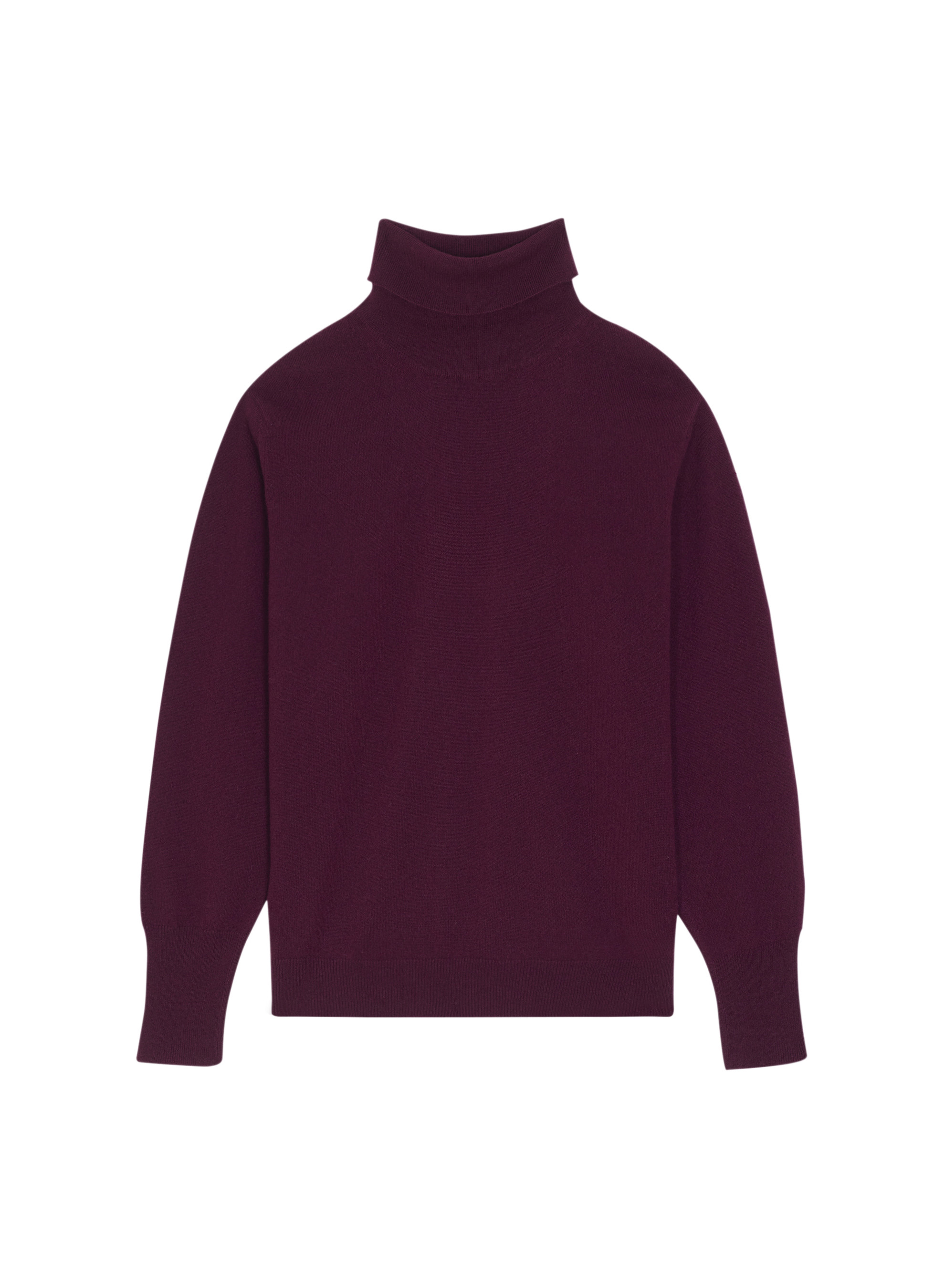 Pull col roulé en cachemire - Anabelle 7841 saphir - 06 Bleu moyen