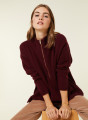 Zipped high-neck sweater in recycled cashmere and wool - Lodric