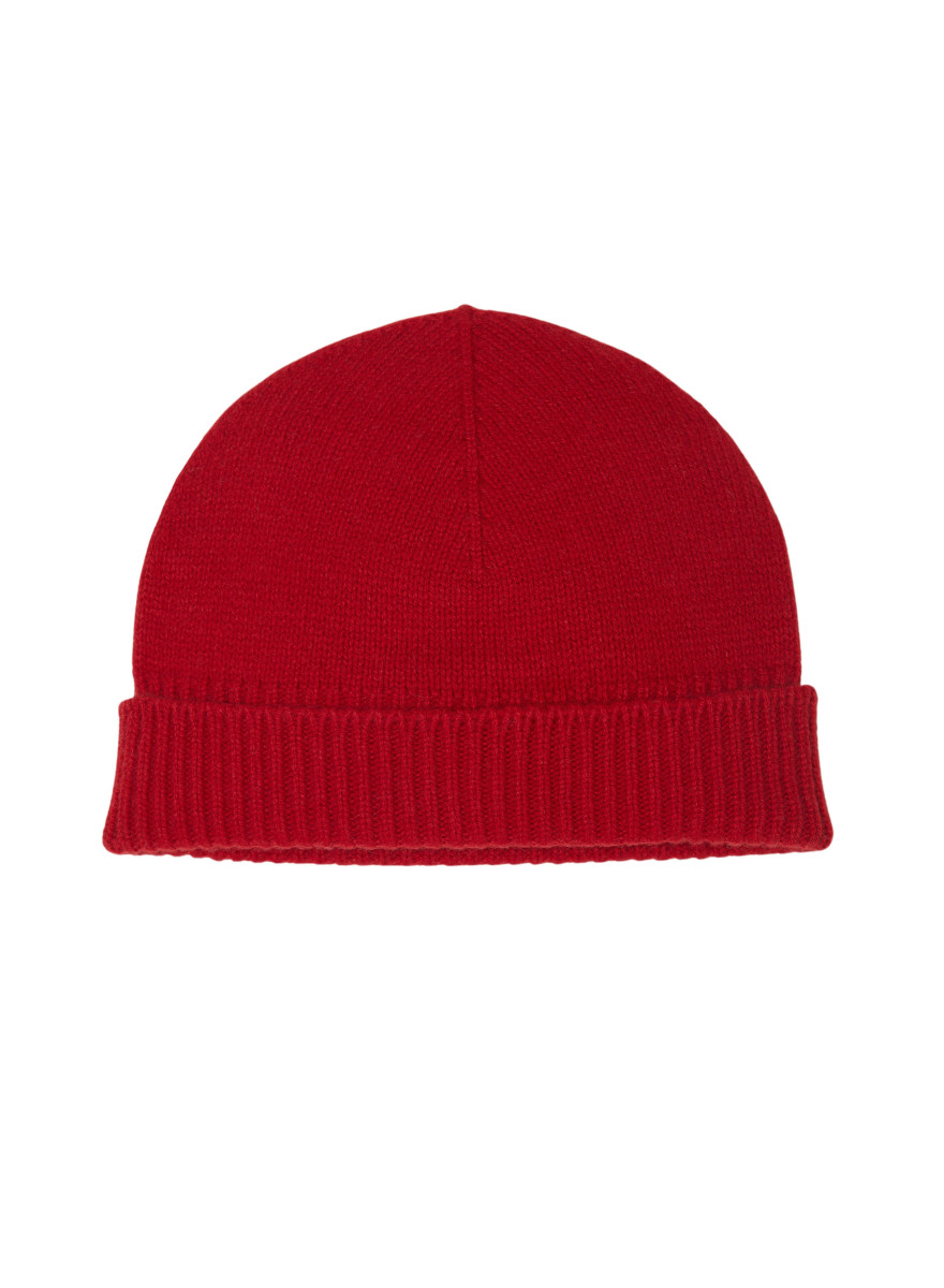 Unisex beanie in recycled cashmere and wool - Gad