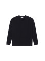 Pull ample boutonné à col rond en cachemire - Acene 7860 soleil - 89 Moutarde