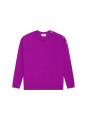 Pull ample boutonné à col rond en cachemire - Acene 7860 soleil - 89 Moutarde