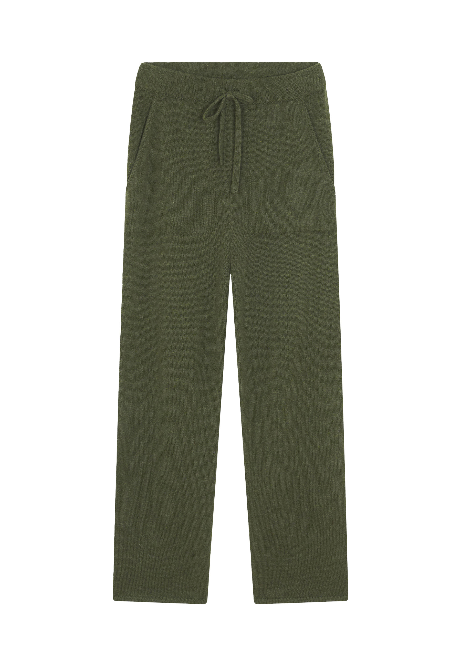 Pants with pockets in wool and cashmere - Fabri