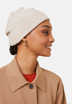 Unisex beanie in recycled cashmere and wool - Gad