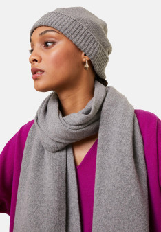 Bonnet unisexe en cachemire et laine recyclés - Gad