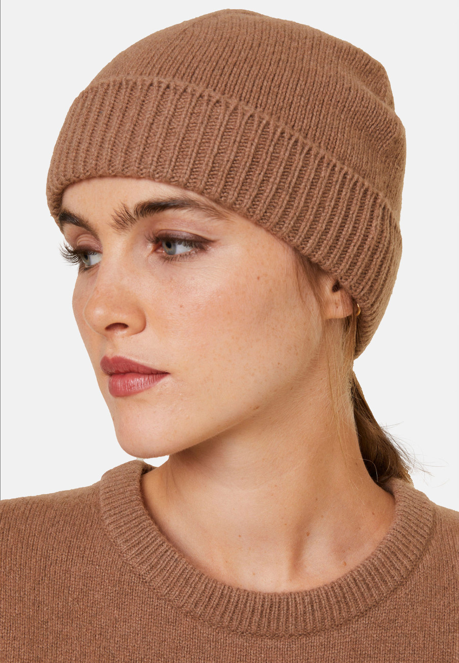 Unisex cashmere blend beanie - Gad