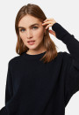 Pull col rond manches mitaines en laine et cachemire - Gemma