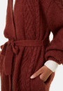 Balloon sleeve buttoned mohair coat - Galilee