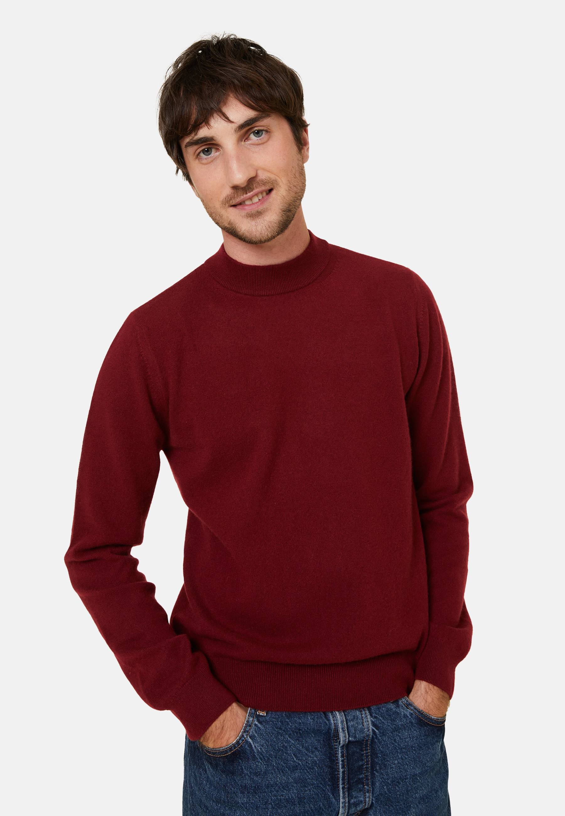 Cashmere high-neck sweater - Esteban