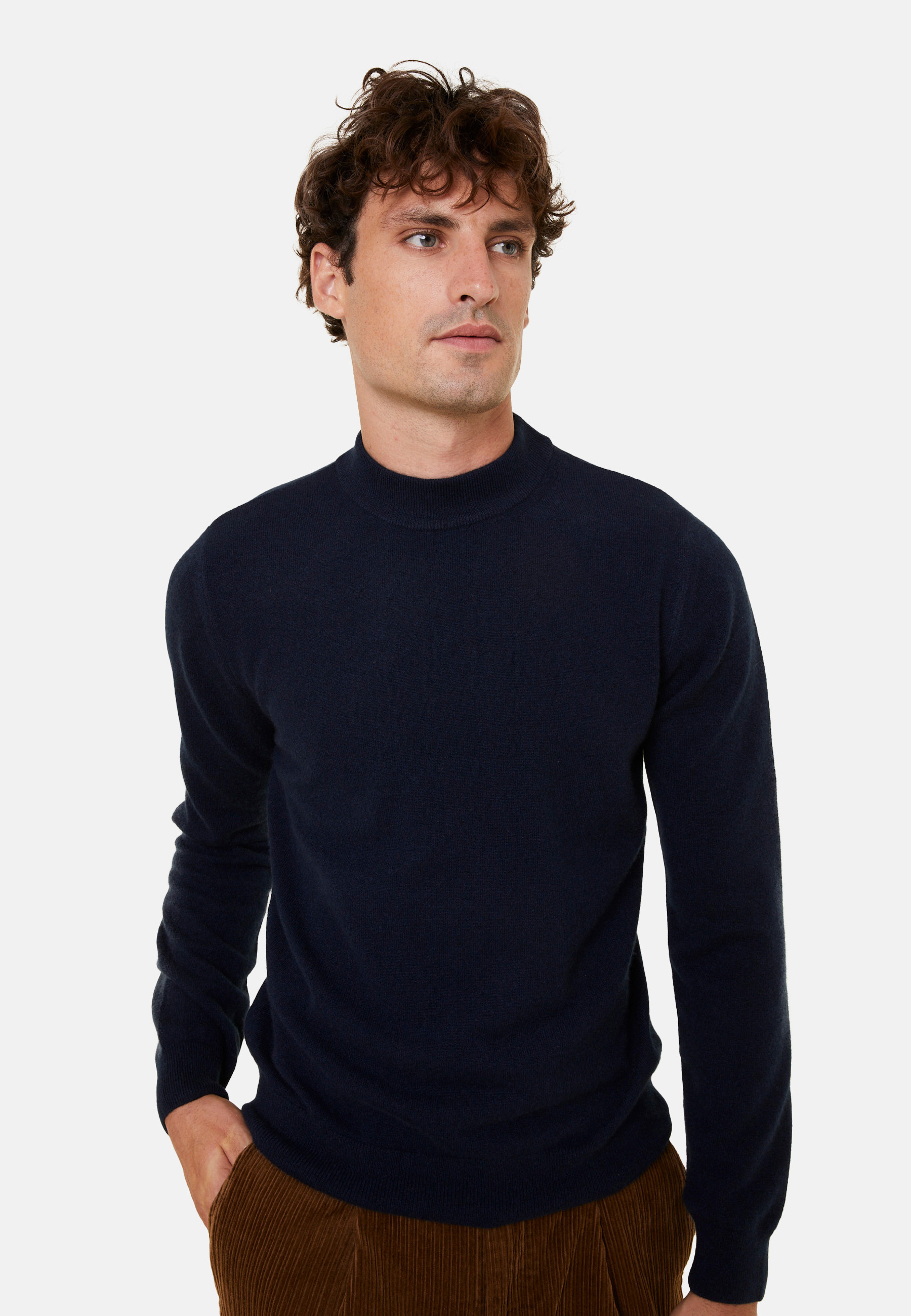 Pull col montant en cachemire - Esteban