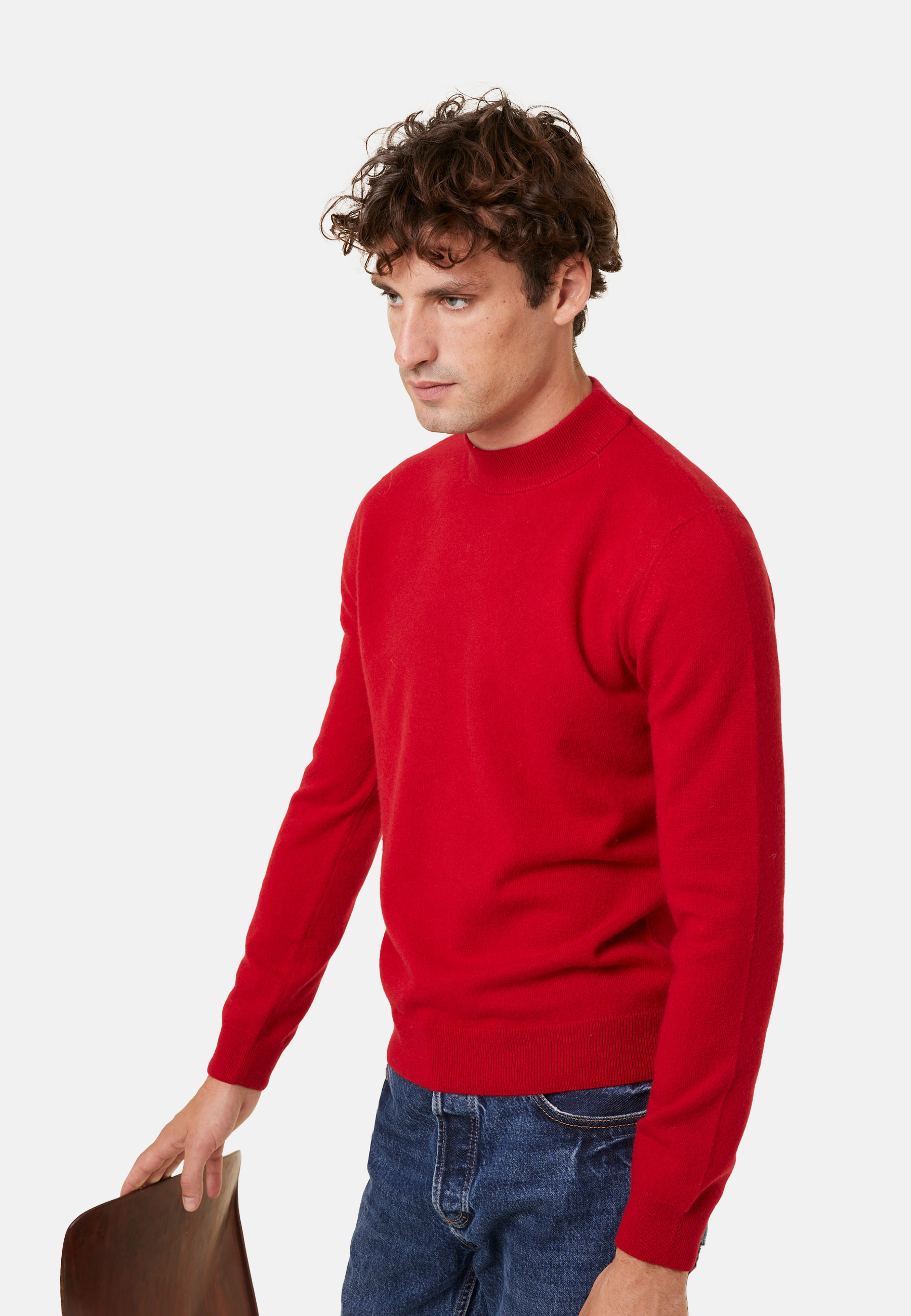 Pull col montant en cachemire - Esteban