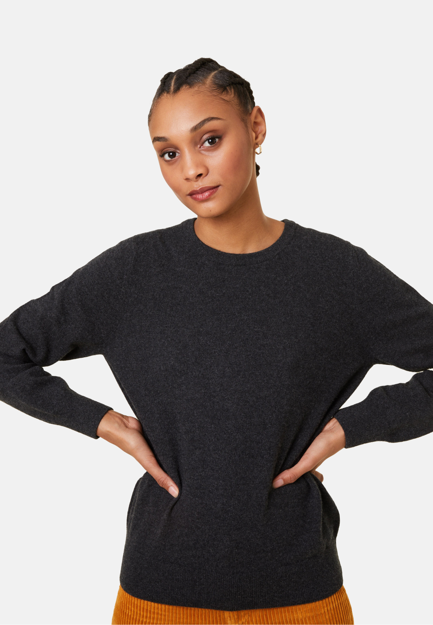Pull col rond en cachemire - Abeline