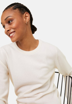 Pull col rond en cachemire - Abeline