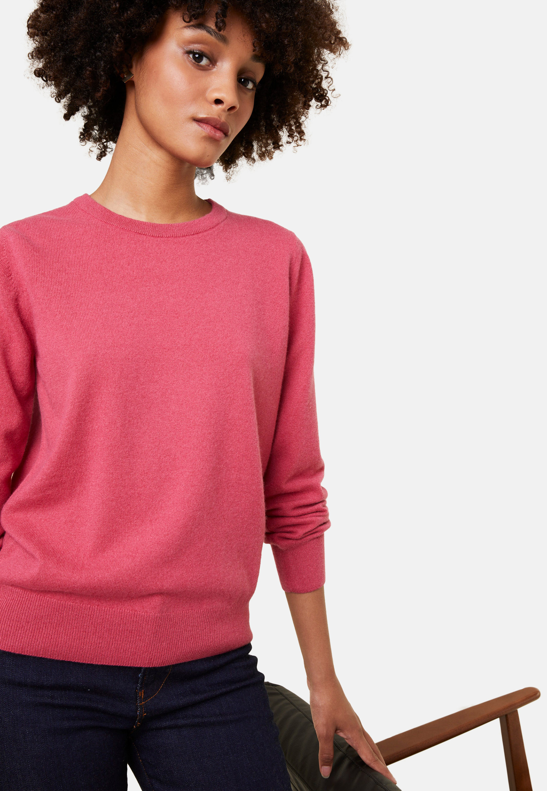 Pull col rond en cachemire - Abeline
