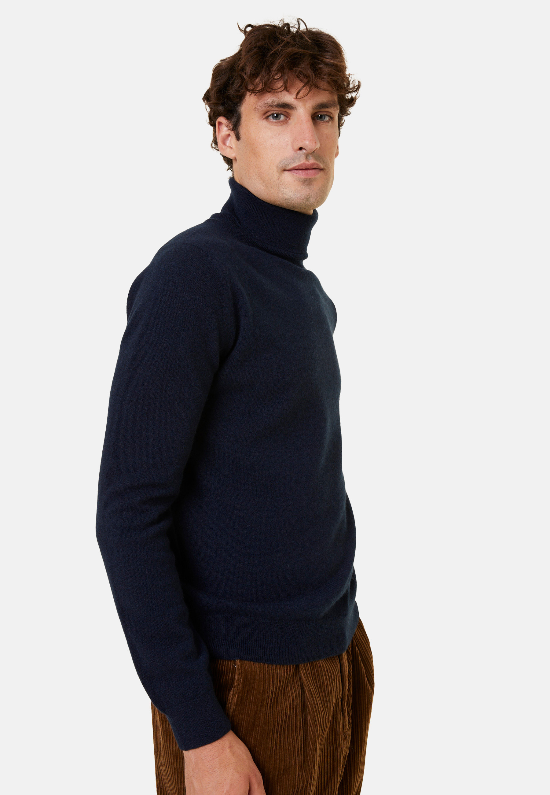 Pull col roulé en cachemire - Eduardo