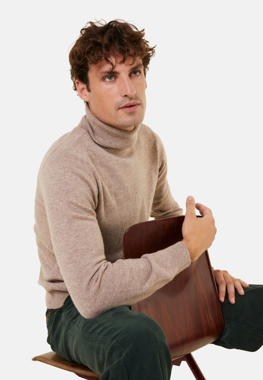 Cashmere turtleneck sweater - Eduardo