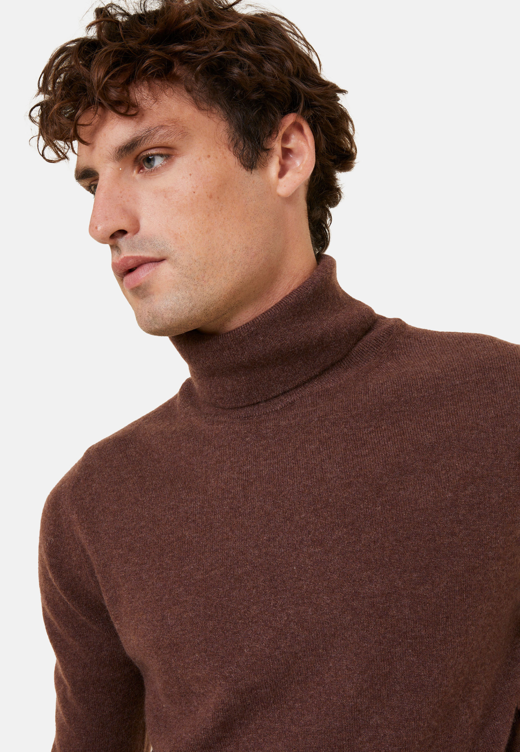 Pull col roulé en cachemire - Eduardo