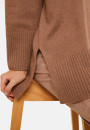 Pull ample à fentes en cachemire et laine recyclés - Darius