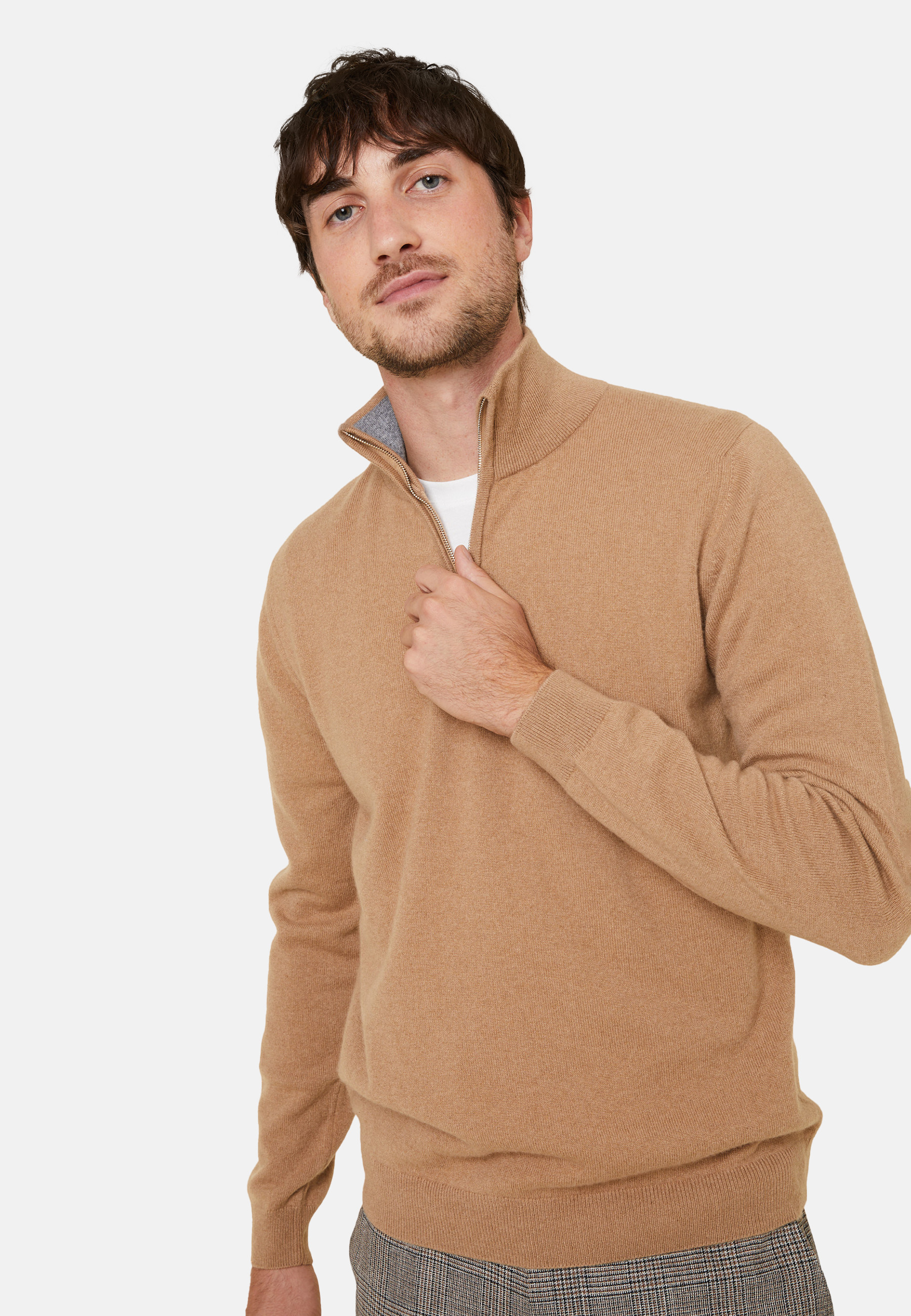 Pull col camionneur en cachemire - Emile