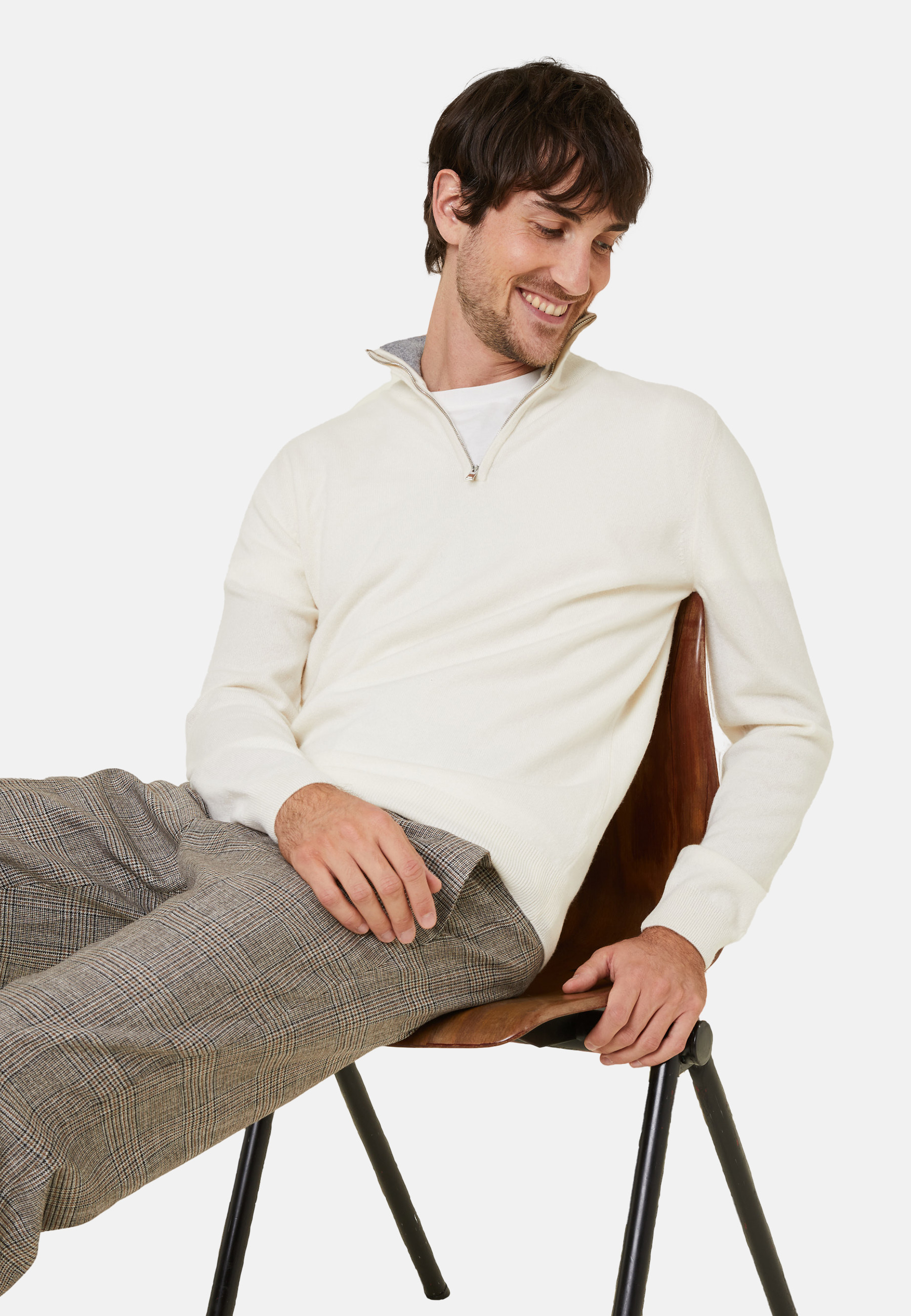 Pull col camionneur en cachemire - Emile