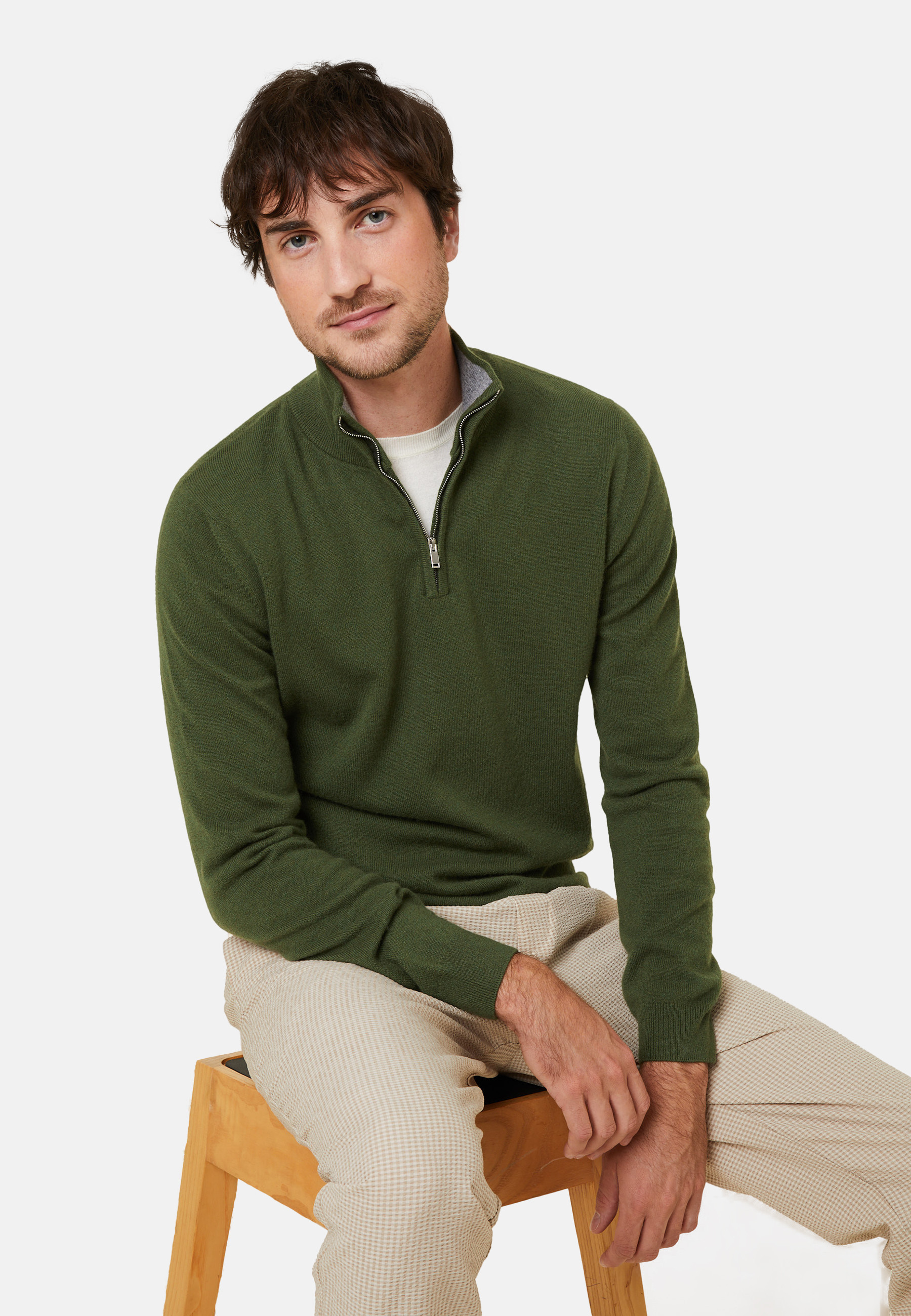 Pull col camionneur en cachemire - Emile