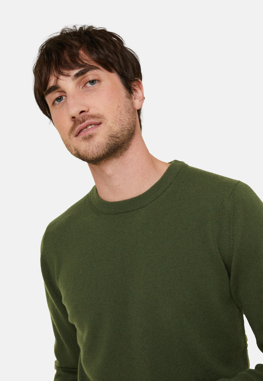 Cashmere round neck sweater - Evain