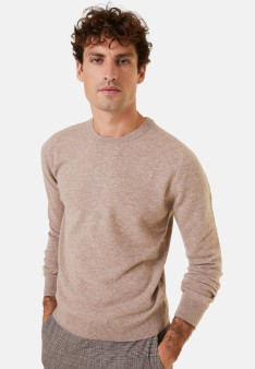 Cashmere round neck sweater - Evain