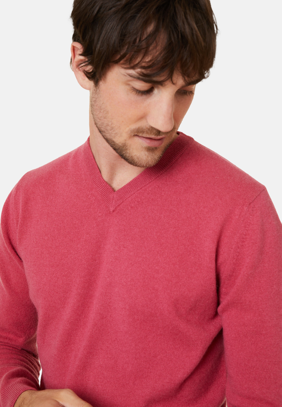 Pull col V en cachemire - Evann