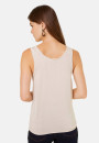 Débardeur en bambou cachemire maille fine - Aetim 7823 sable - 12 Beige clair