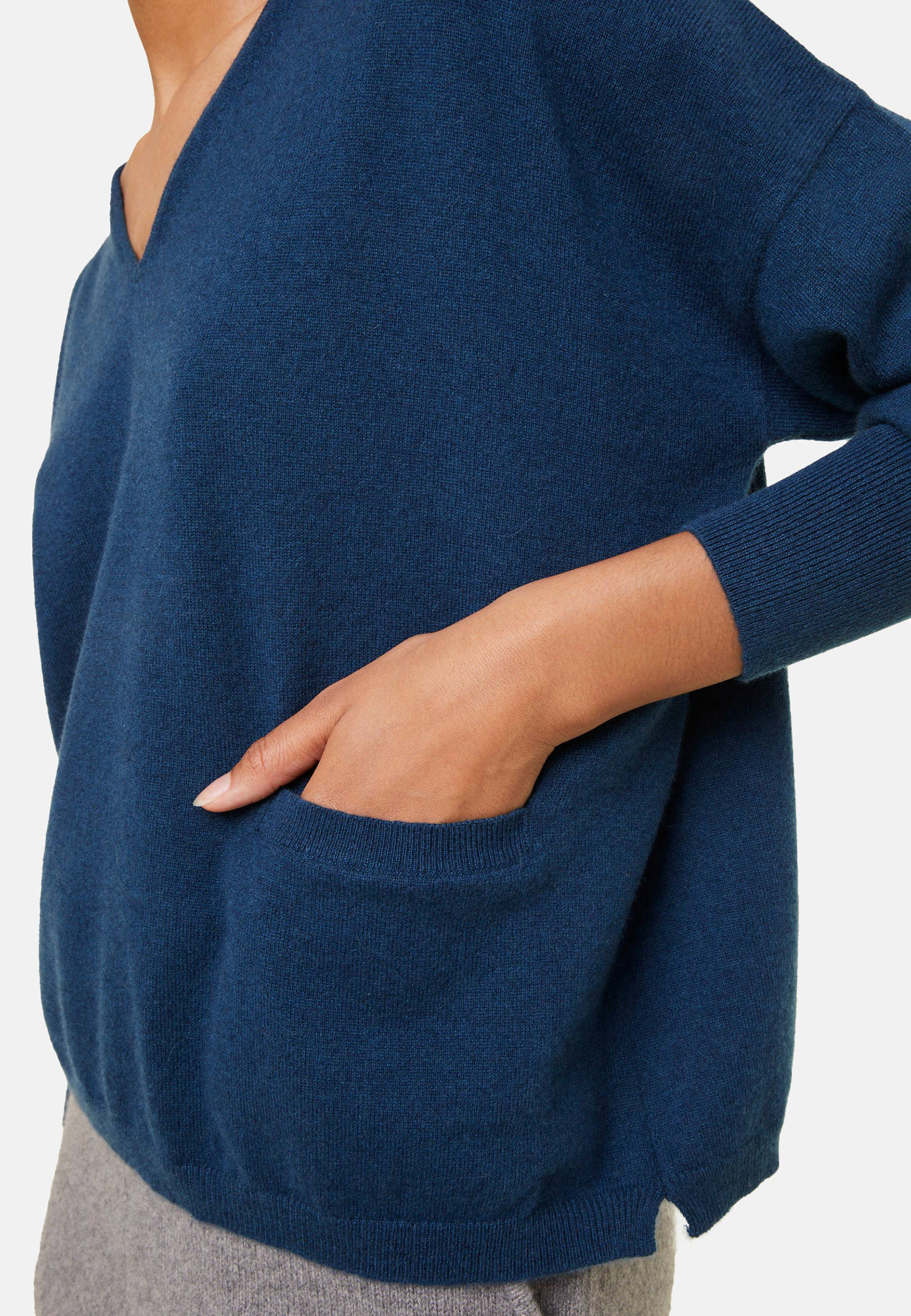 Pull court en cachemire avec poche - Balba