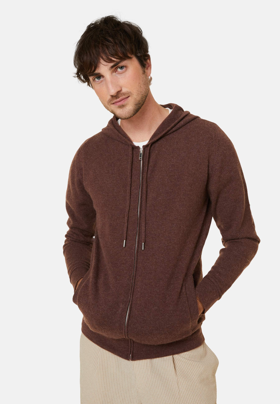 Cashmere Zip Hoodie - Emilien