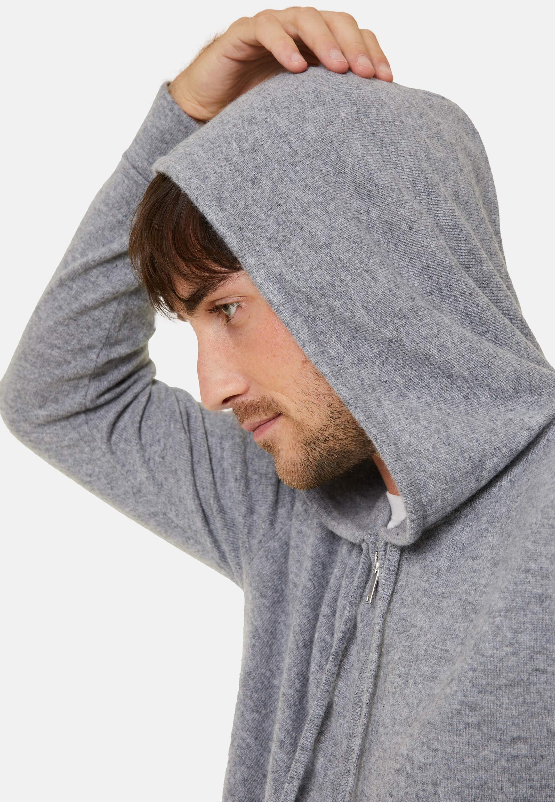 Cashmere Zip Hoodie - Bradley