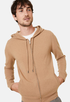 Cashmere Zip Hoodie - Bradley
